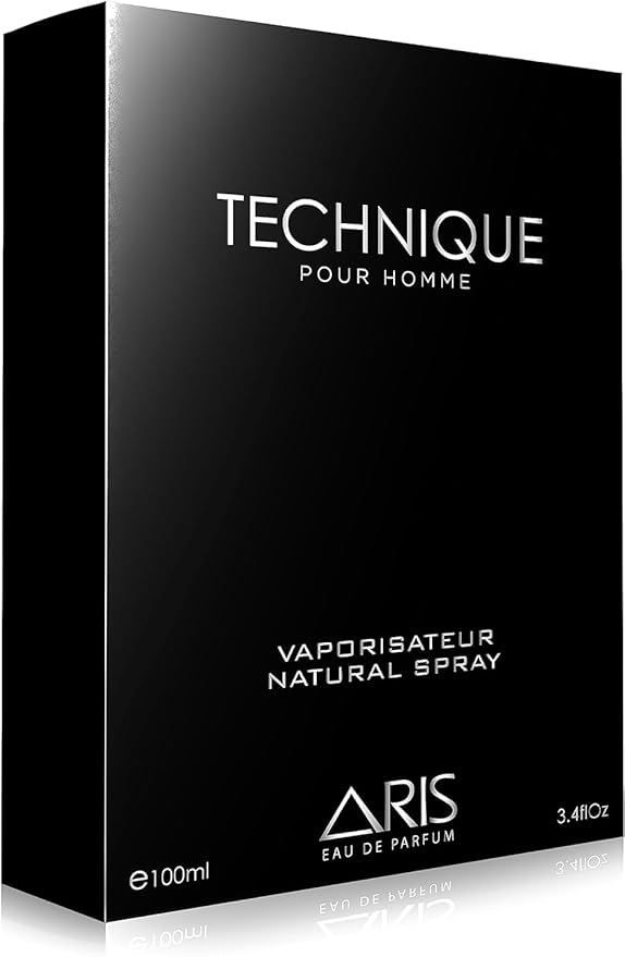 Technique Eau de Parfum – Long-Lasting Sandalwood and Woody Fragrance for Men – 100mL Perfume Spray with Bonus 15mL Perfume Sample (Randomly Selected)