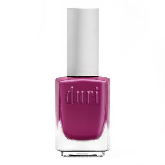duri Nail Polish, 683 Lingenberry Croissant, Fuchsia Mauve, Full Coverage, Glossy Finish, Fast Drying, Lasting, 0.45 Fl Oz
