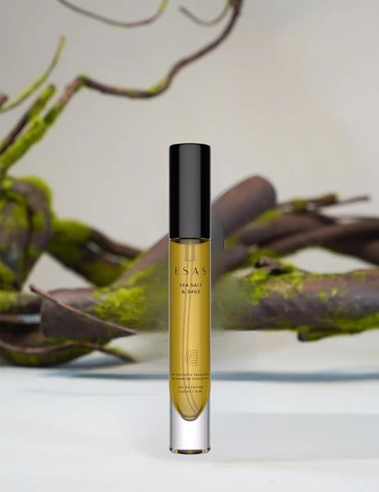 Sea Salt & Sage – Organic Perfume Mist, MADESAFE® – GREEN | FRESH | SALTY – 0.33 oz Fragrance EDP