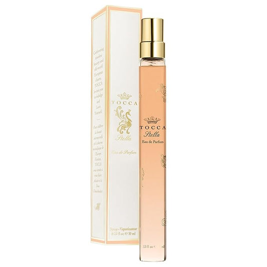 Tocca Stella Women's Perfume Travel Spray, 0.34 oz. (10 ml) - Fresh Floral, Blood Orange, Freesia, Spicy Lily