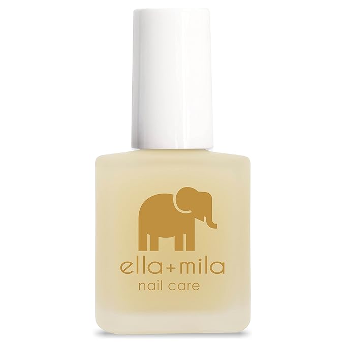 ella+mila All About the Base - Coat Nail Polish - Long-lasting Ridge Filler Base Coat - Nail Care that Helps Smooth & Fill Natural Nails (0.45 fl oz)