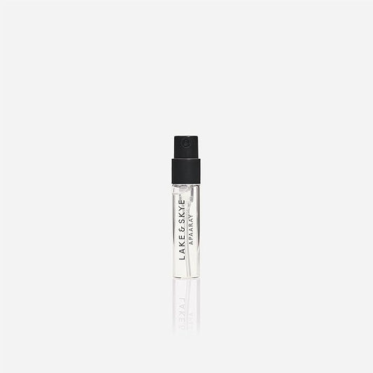 Lake & Skye Apaaray Eau de Parfum Sample, 0.06 fl oz (2ml) - Floral, Woody, Warm