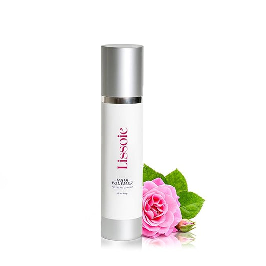 Hair Polymer Leave-In Treatment 4 fl oz – Keratin + Collagen + Ceramide NP/AP – Aloe & Argan Deep Hydration – 24 h Frizz Control – Heat Protectant Up to 450 °F – Paraben-Free, Cruelty-Free