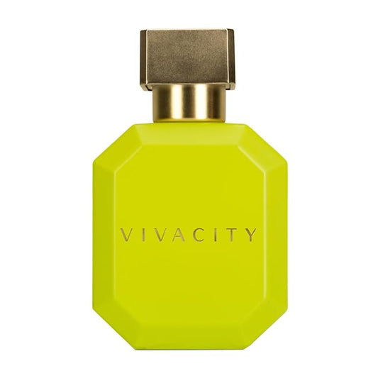 Vivacity Perfume for Women - Citrus, Herbal Fragrance - Notes of Italian Bergamot, Violet, Green Tea and Tonka Beans - 1.7 oz EDP Spray