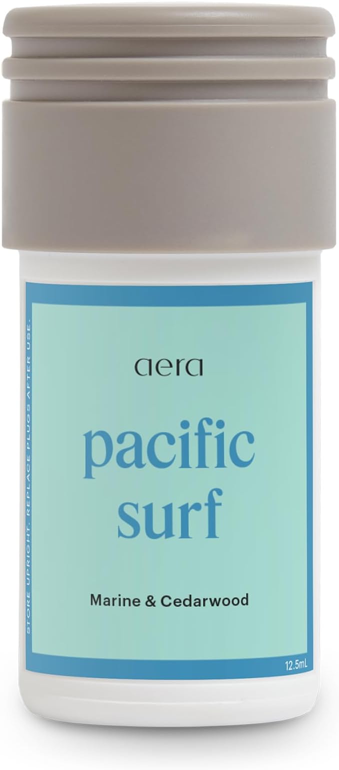 Aera Mini Pacific Surf - Essential Oil for Home – Invigorating Ocean Fragrance - Notes of Marine and Cedarwood - Scent Refill - Capsule Size Works with Mini Diffuser