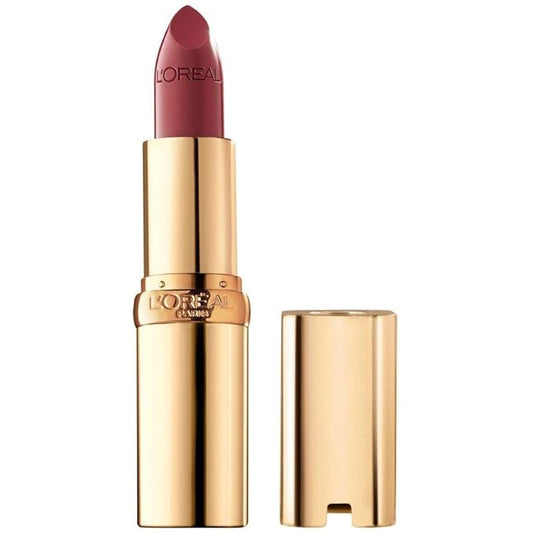 L'Oreal Paris Colour Riche Original Creamy, Hydrating Satin Lipstick with Argan Oil and Vitamin E, Divine Wine , 1 Count