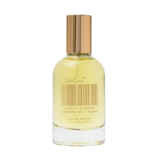 DedCool Eau de Parfum (Sunlit Blooms- 1.7 fl oz) with Notes of Orange Blossom, White Floral, Salty Vanilla, Perfume for Men & Women, Long Lasting, Luxury Fragrance, Non-Toxic, Vegan, Fragrance For All
