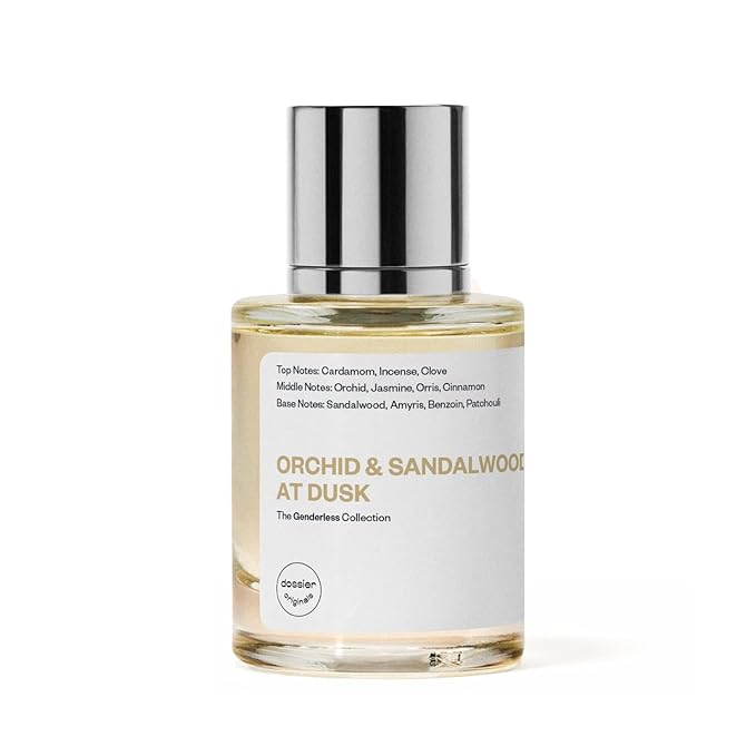 Dossier Original Eau de Parfum - Orchid & Sandalwood at Dusk - Unisex - 50 ML Long-lasting Perfume Crafted in France