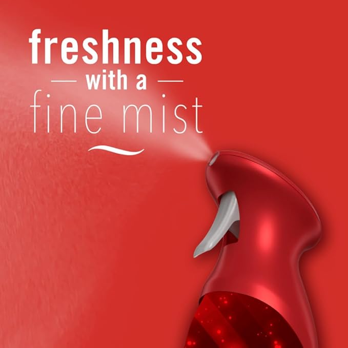 Febreze Air Freshener Spray, Odor-Fighting Room Spray, Crisp Fall Breeze, Cuddle Weather, Baked Cinnamon Apple, 8.8oz, 3 Count