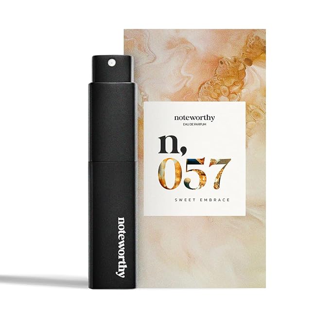 Noteworthy n,057 Eau De Parfum – Vanilla, Passionfruit, Tonka Bean | Long-lasting Unisex Perfume for Women & Men (Travel)