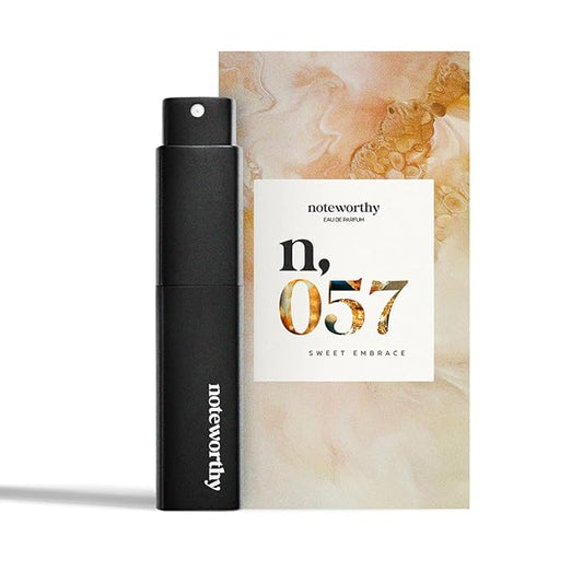 Noteworthy n,057 Eau De Parfum – Vanilla, Passionfruit, Tonka Bean | Long-lasting Unisex Perfume for Women & Men (Travel)