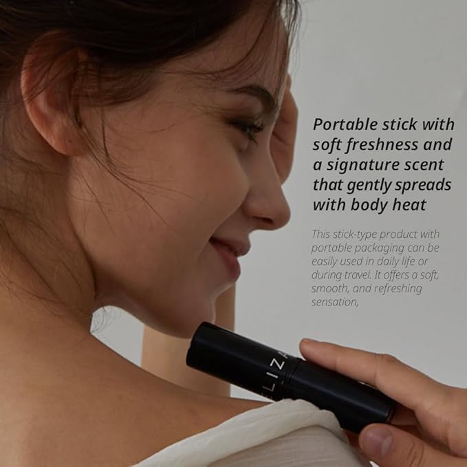 ELBT Solid Perfume Stick ㅣ Long Lasting Vegan Balm Fragrance for Women & Men ㅣ Portable Alcohol-Free Scent ㅣ Beau - Lime, Bergamot & Amber