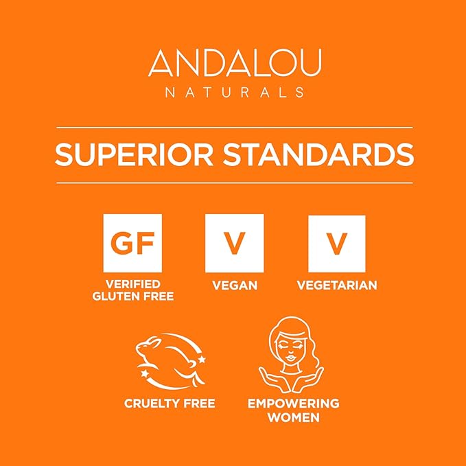 Andalou Naturals Illuminating Facial Toner Clementine + Vitamin C - Hydrating Face Mist Toner to Balance & Refresh Skin - with Fruit Stem Cell Complex Plus Aloe Vera - 6 fl oz