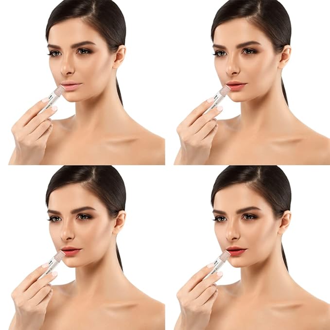 Earth's Daughter Tinted Lip Balm 4 Pack Stocking Stuffers of Assorted Colors - Beeswax, Coconut Oil, Cocoa Butter, Vitamin E - Moisturize and Beautify - Paraben Free