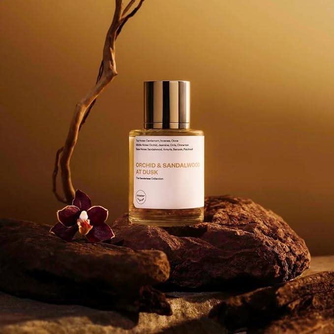 Dossier Original Eau de Parfum - Orchid & Sandalwood at Dusk - Unisex - 50 ML Long-lasting Perfume Crafted in France
