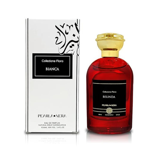 BELINDA, Long Lasting Perfume for Women and Men. Fruity Florals, Aquatic and Woody Scent. Perfumes de Mujer Originales 3.4 Oz