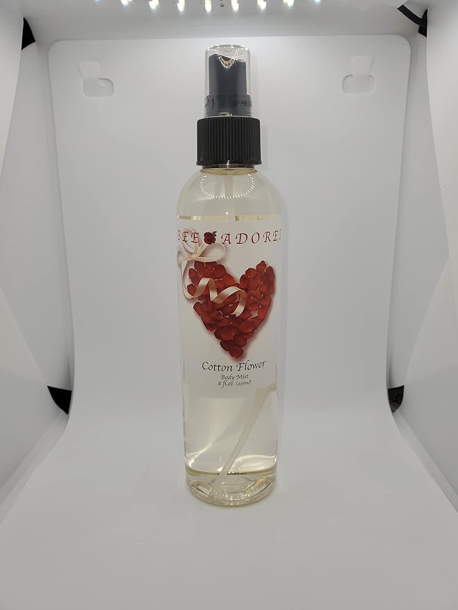 Body Spray, Cotton Flower, 8 Fluid Ounce