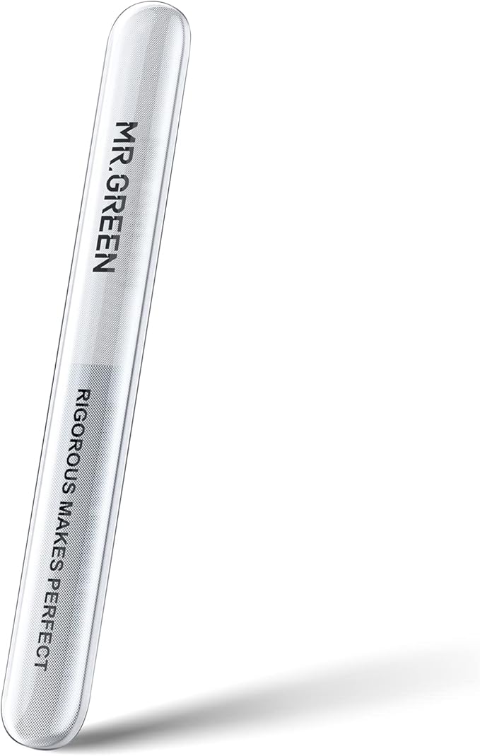 Upgraded Glass Nail File - Bilateral, Washable, Suitable for Natural Nails and Acrylic Nails