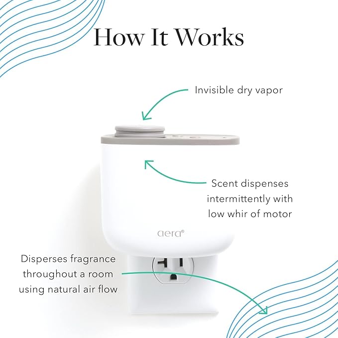 Aera Coconut Paradise Home Fragrance Scent Refill - Notes of Coconut Milk and Passionfruit - Works with Aera Mini Diffuser, Mini Scent Capsule Size