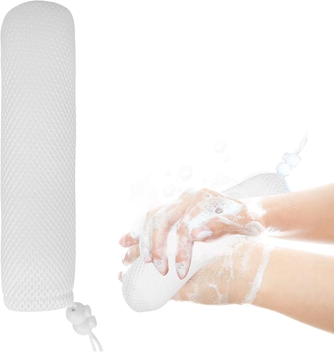 Long Handle Bath Brush, Anti-Slip Curve Handled Bath Body Brush, Back Scrubber for Shower, Easy Reach for Seniors, Suitable for Elderly/Pregnant Aid Bathing & Shower(Not Include Brush Handle)