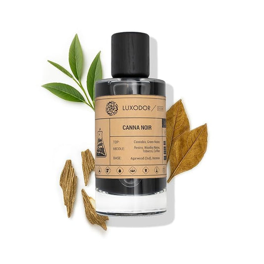 Canna Noir- Eau de Parfum - Inspired by Black Afgano- Unisex Fragrance Long-lasting 3.4 fl. oz (100ml)