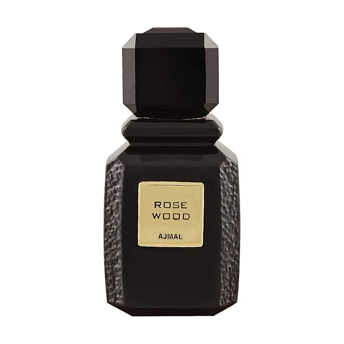 Ajmal Rose Wood Eau De Parfum - Long Lasting Unisex Perfume Spray - Warm Floral Woody Fragrance with Oud & Musk - Oriental Scent for Men & Women - 3.4 Fl Oz (100ml)