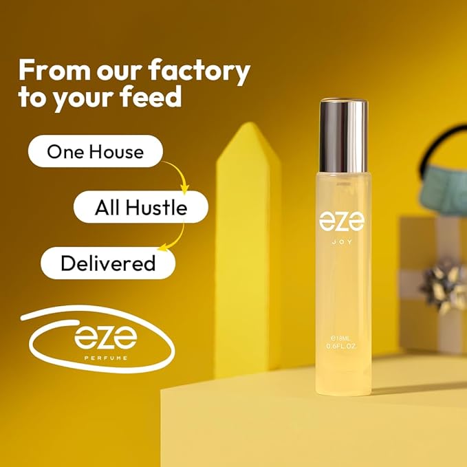Eze Everyday Glow Up Tri Trio Combo Perfume For Women – 18mL | Luxury Perfume with Long-Lasting Fragrance | Perfect for Work, Events & Special Occasions | Gift for Her | Captivating Scent