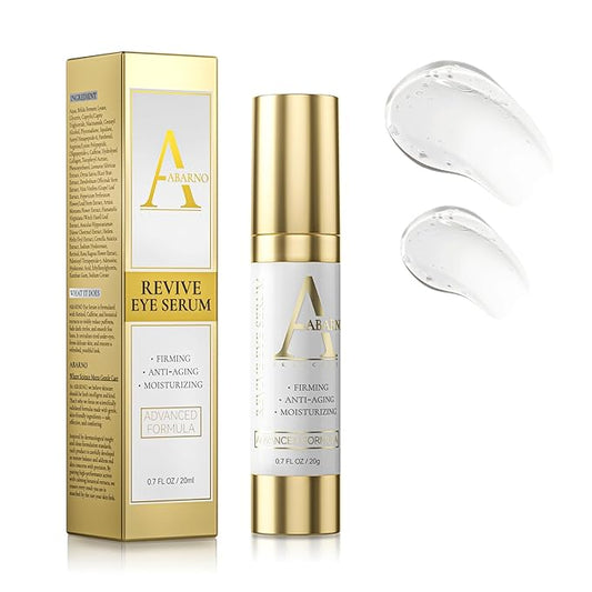 Hydrating Eye Serum for Dark Circles and Puffiness – Caffeine, Retinol, Niacinamide, Peptides – Anti-Wrinkle, Firming, Smooths Fine Lines – Under Eye Treatment – 0.7 fl. oz