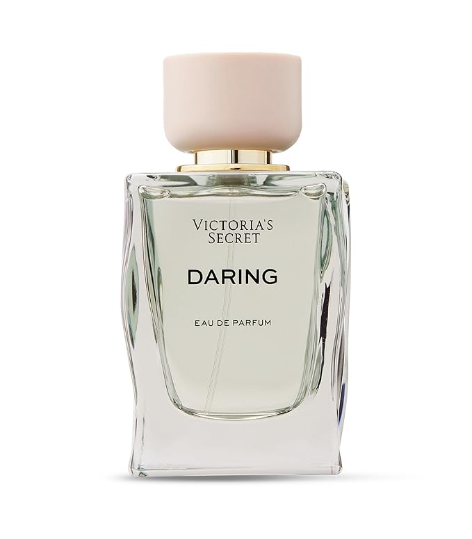 Victoria's Secret Daring Eau de Parfum, Notes of Bright Bergamot, Warm Oakmoss and Bold Amber, Perfumes for Women (3.4 oz)