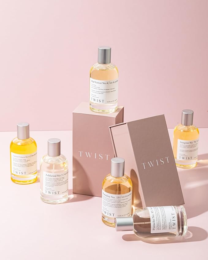 Twist Escale in Capri No. 73 - Inspired by A & Fitch's Fierce, Long-Lasting Eau De Parfum for Men, Fresh Citrus & Woody Fragrance, Paraben-Free, Vegan, Clean Ingredients – Spray 100 ml | 3.4 fl. oz.