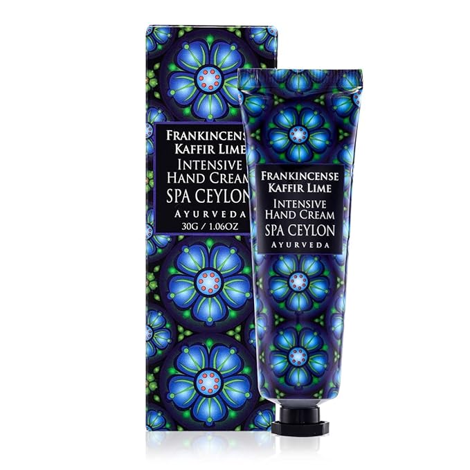 SPA CEYLON Frankincense Kay Lime Intensive Hand Cream | Hand Lotion | Natural Ingredients | for All Skin Types