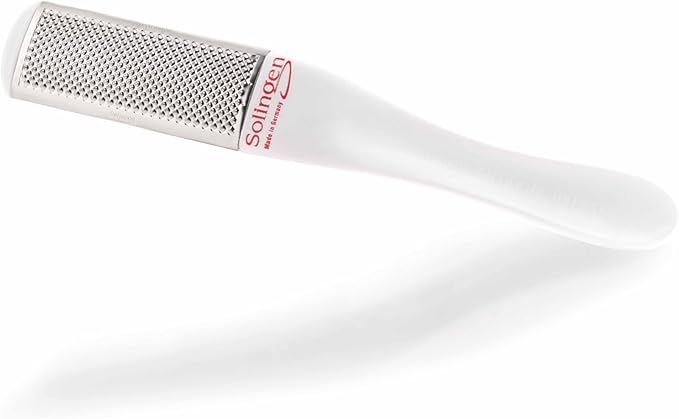 Professional Stainless Steel | Foot File | Foot Rasp | Callus Remover Best Foot Care Pedicure Tool To Remove Hard Skin | Can Be Used on Both Wet and Dry Feet | Made In Germany