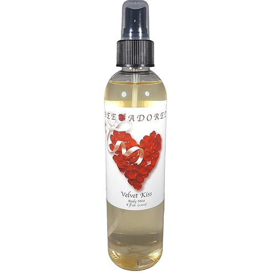Body Spray, Velvet Kiss, 8 Fluid Ounce