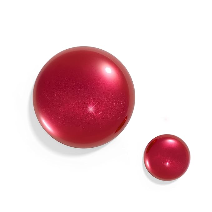 duri Nail Polish, 629 Strawberry Feeling, Red Metallic Shimmer, Semi Sheer, Glossy Finish, Fast Drying, 0.45 Fl Oz