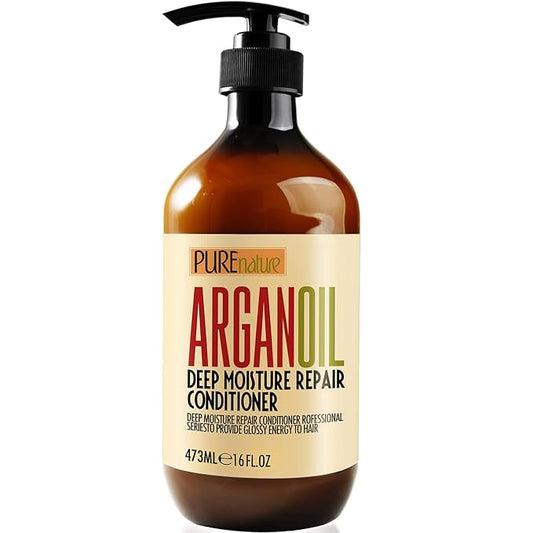Moroccan Argan Oil Conditioner - Sulfate Free Products for Women and Men - Deep Moisturizing for Dry, Curly, Colored, Damaged Hair - Hydrating Repair, Salon Grade Formula for All Hair Types