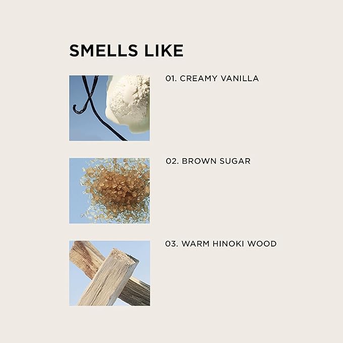 By Rosie Jane Eau De Parfum Spray (Dulce) - Clean Perfume for Women - Non-Toxic Body Mist with Notes of Creamy Vanilla, Brown Sugar & Warm Hinoki Wood - Paraben, Sulfate & Phthalate Free (50ml)