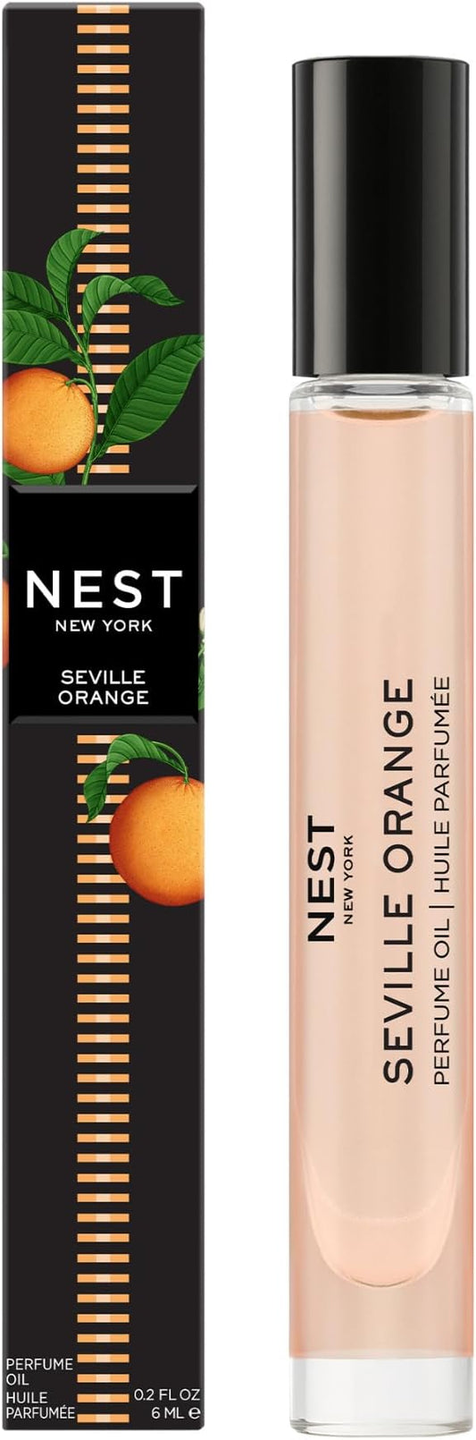 NEST New York Seville Orange Perfume Oil (Rollerball) - 6 mL - Vegan & Cruelty Free
