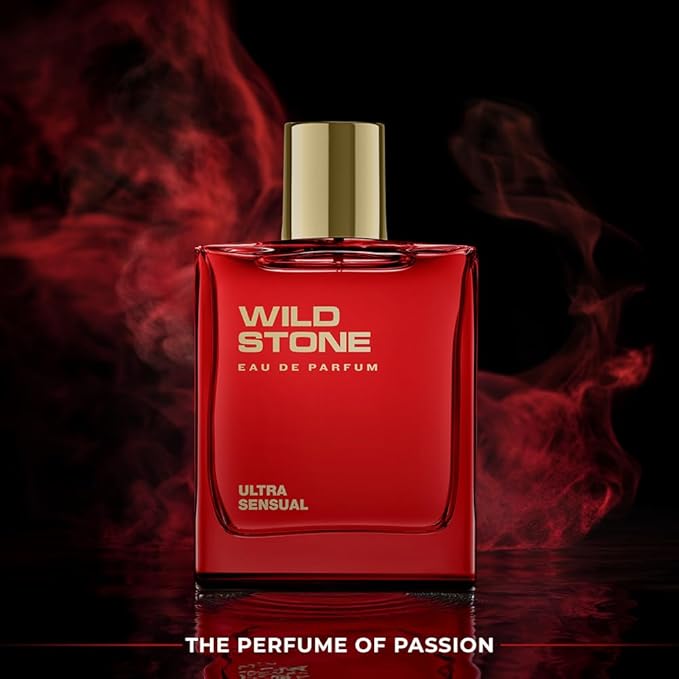 Ultra Sensual EDP Perfume for Men, 3.38oz | Long Lasting |Notes of Dry amber, Lemon basil & lavender | Fragrance for Modern Lifestyle | Ideal Gift for Him | Active Lifestyle
