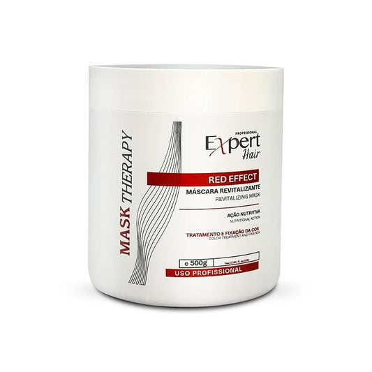 Expert Hair Red Hair Mask (17.63 Fl Oz) - Color Depositing Mask, Nourish and Fix the Color - Toner, Conditioner for Vibrant Hair