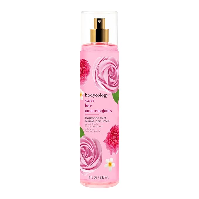 Bodycology Long-Lasting Fragrance Body Mist, Sweet Love, 8 fl oz