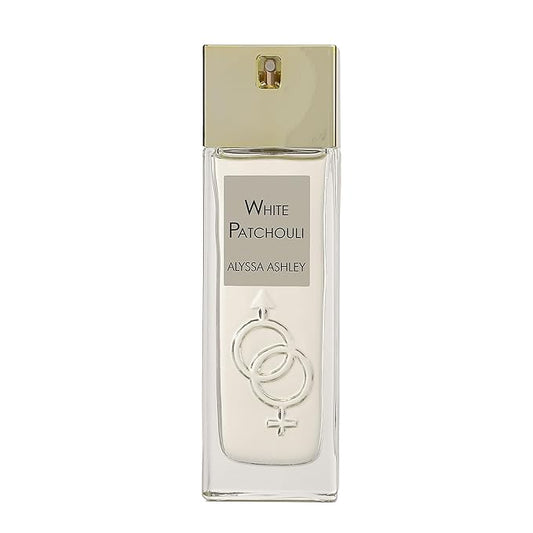 Alyssa Ashley White Patchouli - Floral & Citrus Elegant Perfumes - Perfume for Women with Warm Spices - EDP Spray, 1.7 oz