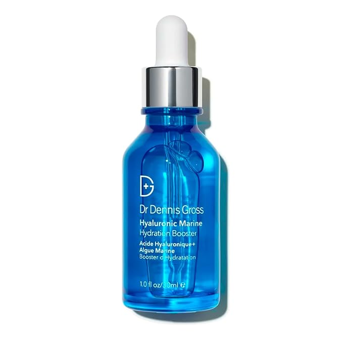 Dr Dennis Gross Hyaluronic Marine™ Hydration Booster: for Dehydrated, Rough Texture, Dry Fine Lines & Wrinkles, 1 fl oz