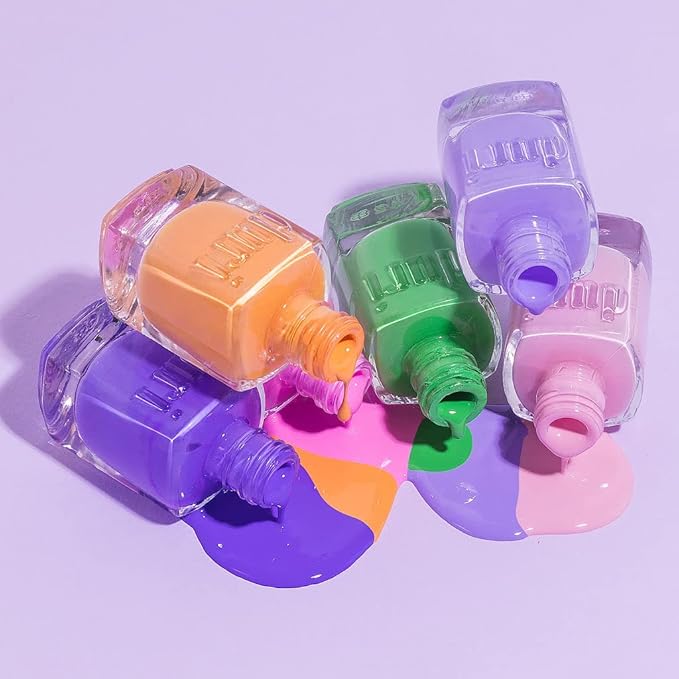 duri Nail Polish, 800 Giggling Away, Green with Yellow Undertones, Full Coverage, Glossy Finish, Quick Drying, Lasting, 0.45 Fl Oz