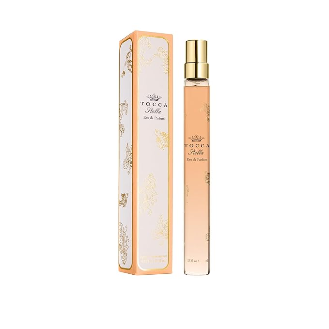Tocca Stella Perfume Set for Women, 100 ml (3.38 oz) + 10 ml (0.34 oz) - Fresh Floral, Blood Orange, Freesia, Spicy Lily ($172 Value)