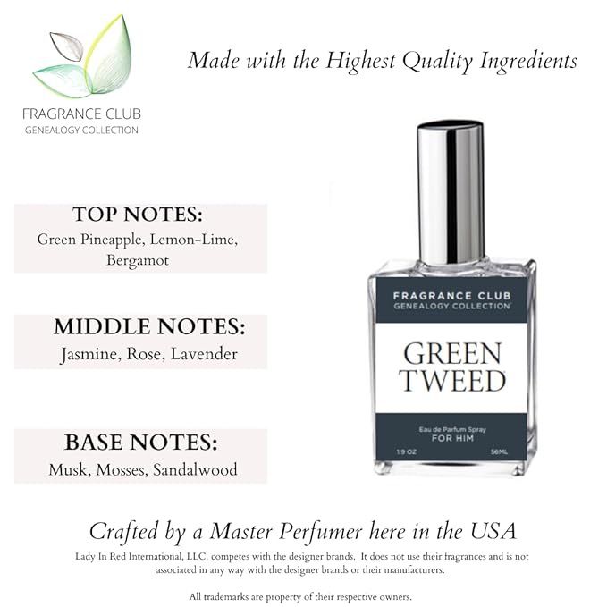 Green Tweed 1.9 oz. EDP, Long Lasting parfum is a classic mens fragrance that will never go out of style