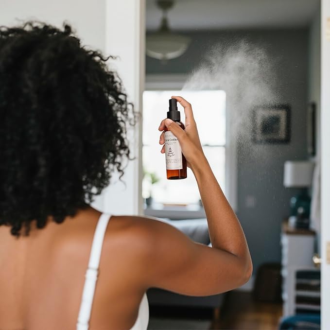 Fir & Cedar Room Spray, Concentrated Room Spray for Home Fragrance, Long Lasting Air Fresheners for Home, Bedding, Fabrics, Odor Eliminator, 8.12 fl oz