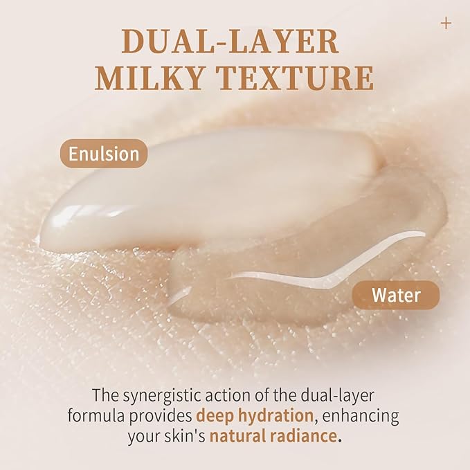 Rice Toner with Aloe Leaf Water, Niacinamide and Centella Asiatica, Milky Toner for Soothing and Glowing Skin, Vegan, Alcohol and Fragrance Free