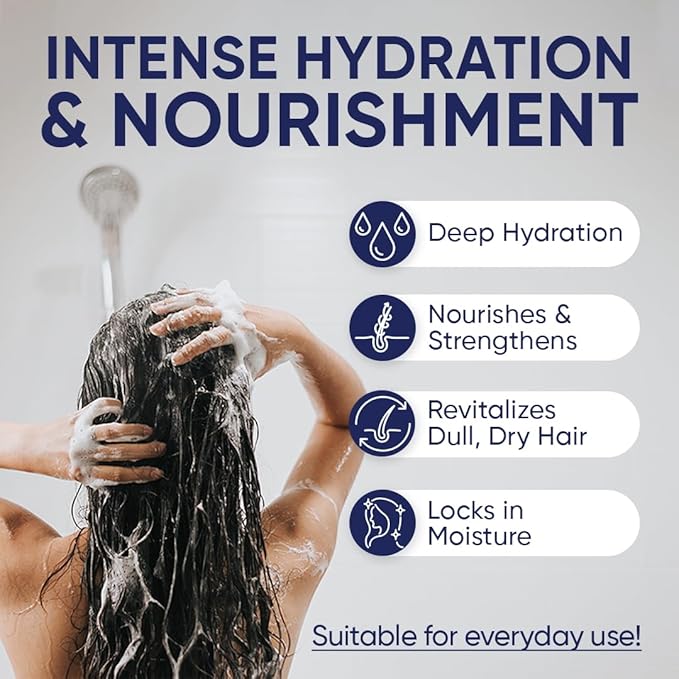 Moerie Ultimate Hair Growth Shampoo – For Longer, Thicker, Fuller Hair - Vegan Friendly Volumizing Hair Products – Paraben & Silicone Free – All Hair Types – Reverse Hair Loss