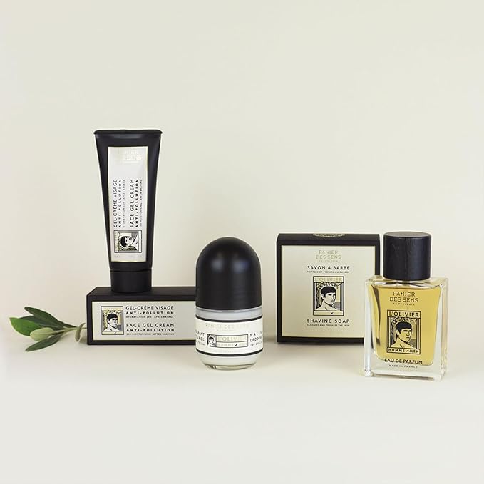 Panier des Sens - Long Lasting Perfume for Men - Musky & Woody Men Fragrance - Olive Leaves, Marine Notes, Cedar Wood - Elegant French Eau de Parfum - More Concentrated than Cologne - 1.7 Fl oz
