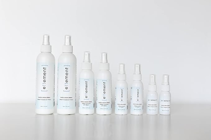 Hypochlorous Acid Face and Spray - 1 L Refill – Daily Toner – Dry Skin - Facial Cleanser - Tattoo Aftercare – Post Workout Refresher - Piercing Aftercare – Lash Cleanser - All Natural - e11ement